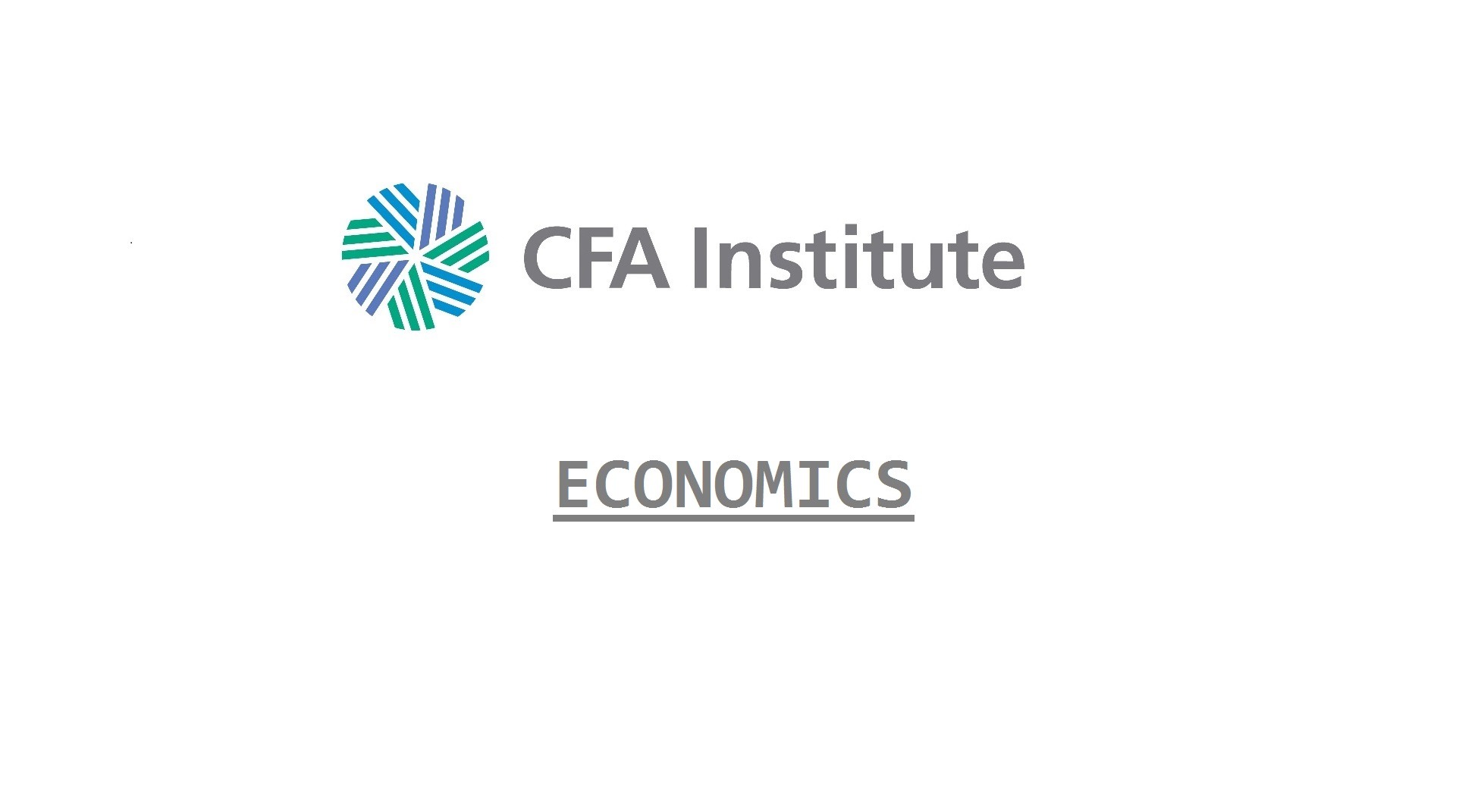 CFA Economics