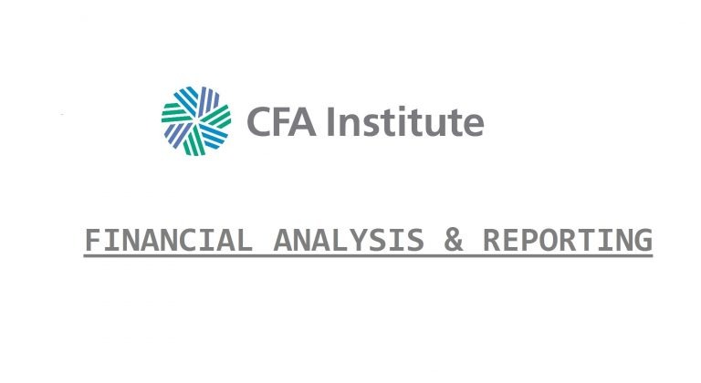 CFA Financial Analysis & Reporting